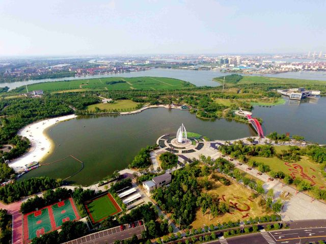 苏州市盛泽潜龙渠综合公园工程