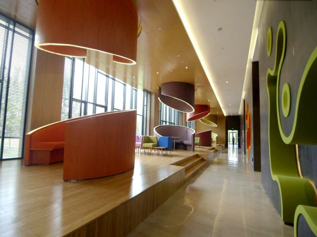 唐仲英基金楼内部装修