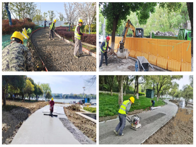 【开工即冲锋 开战即决战】万成公司参建的金鸡湖环湖路径工程抢工期赶进度现场“热力”十足！